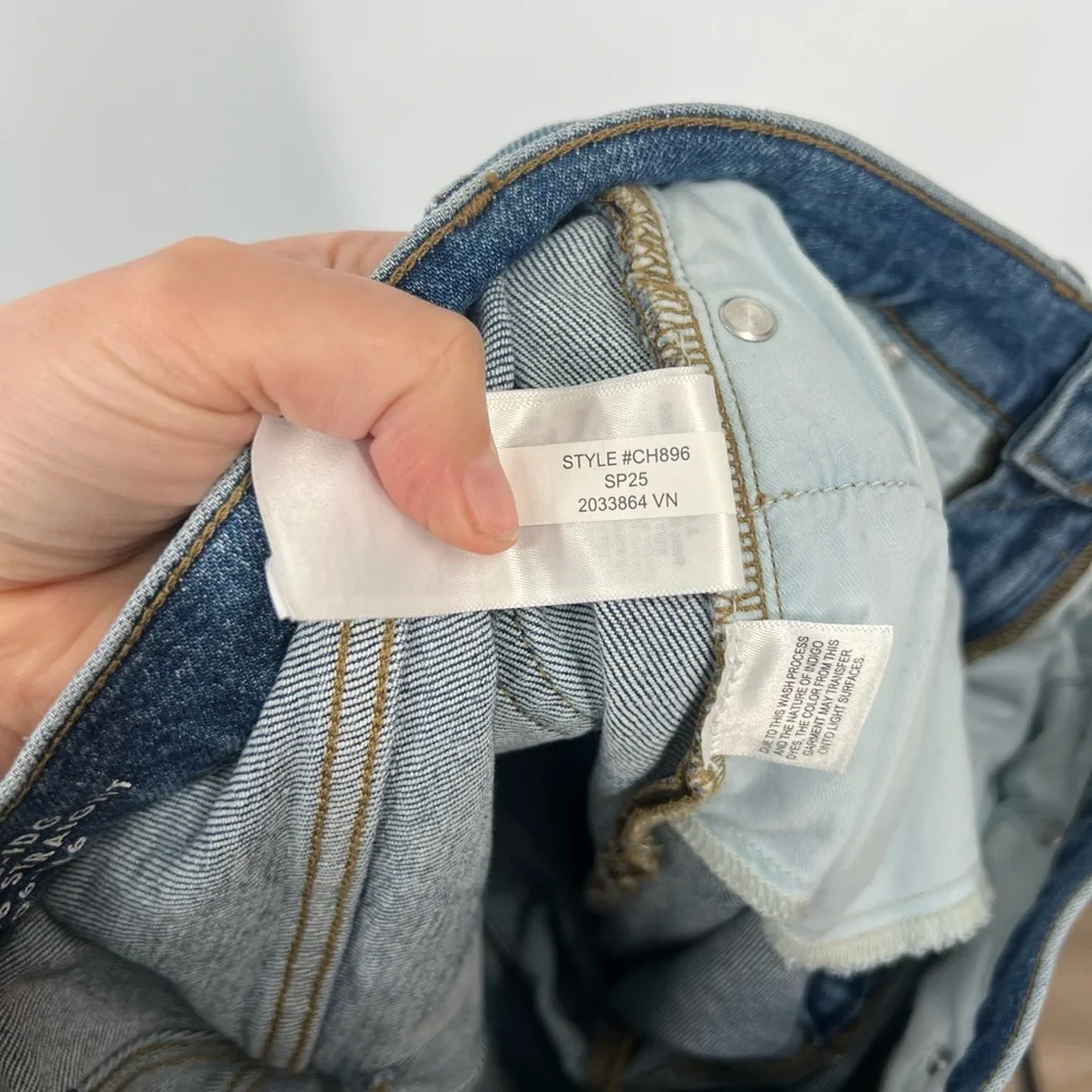 J. Crew Slim Straight High Rise Jeans